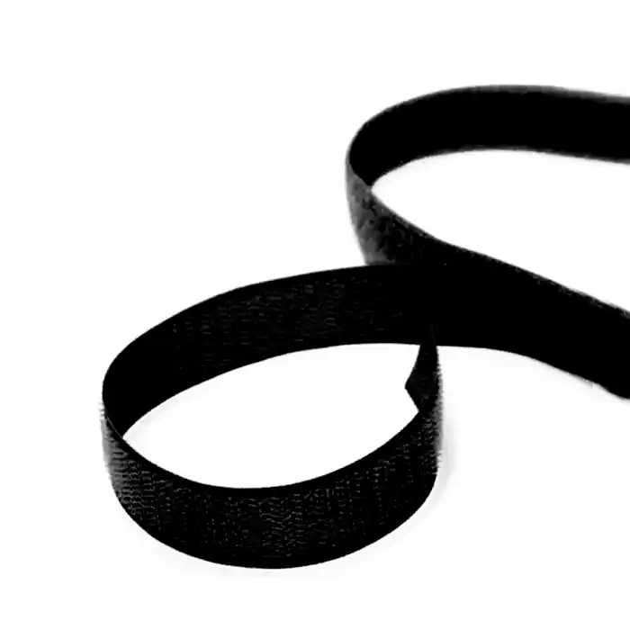Klettband, 16 mm, 17019-2, schwarz Schnäppchen