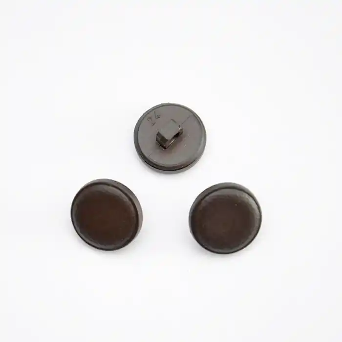 Knallerangebot Knopf, für Anzüge, Bombe, braun, 15 mm, 15952-0005