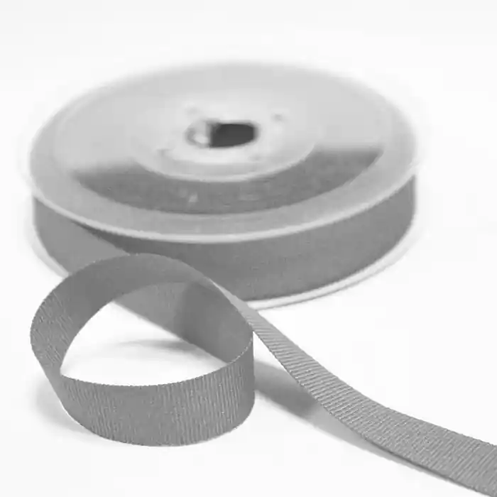 Ripsband, 15 mm, 15457-611, silber Geld-Zurück-Garantie