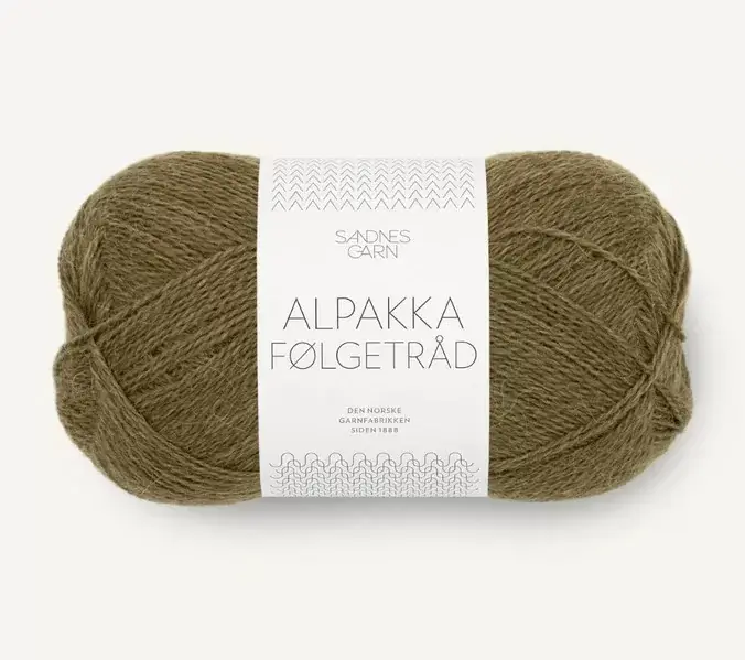 Neuheit Alpakka Følgetråd 9873 – Sandnes