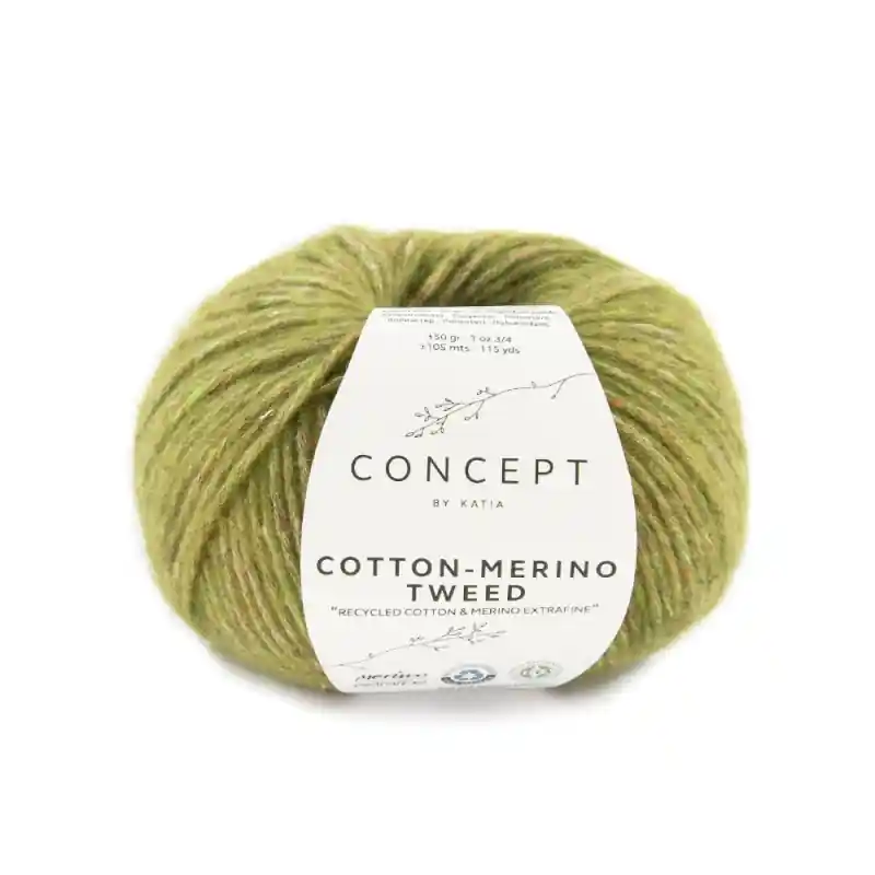 Cotton Merino Tweed 502 – Katia Concept Handgefertigt