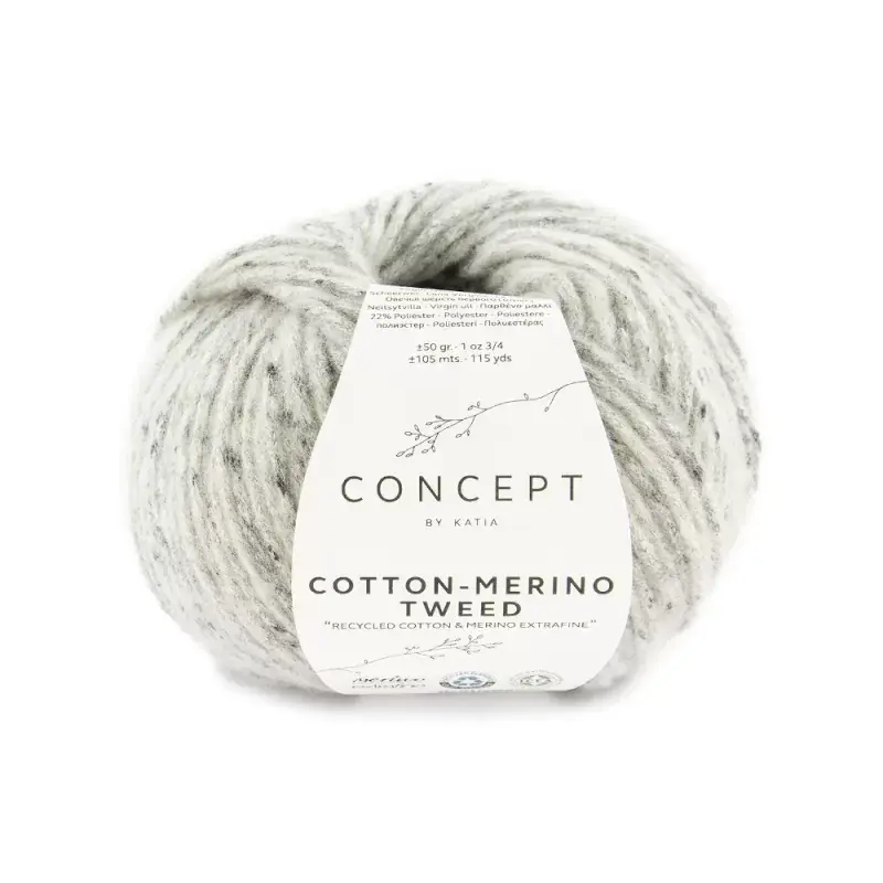 Cotton Merino Tweed 506 – Katia Concept Knallerangebot