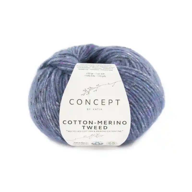 Cotton Merino Tweed 508- Katia Concept Ab Werk