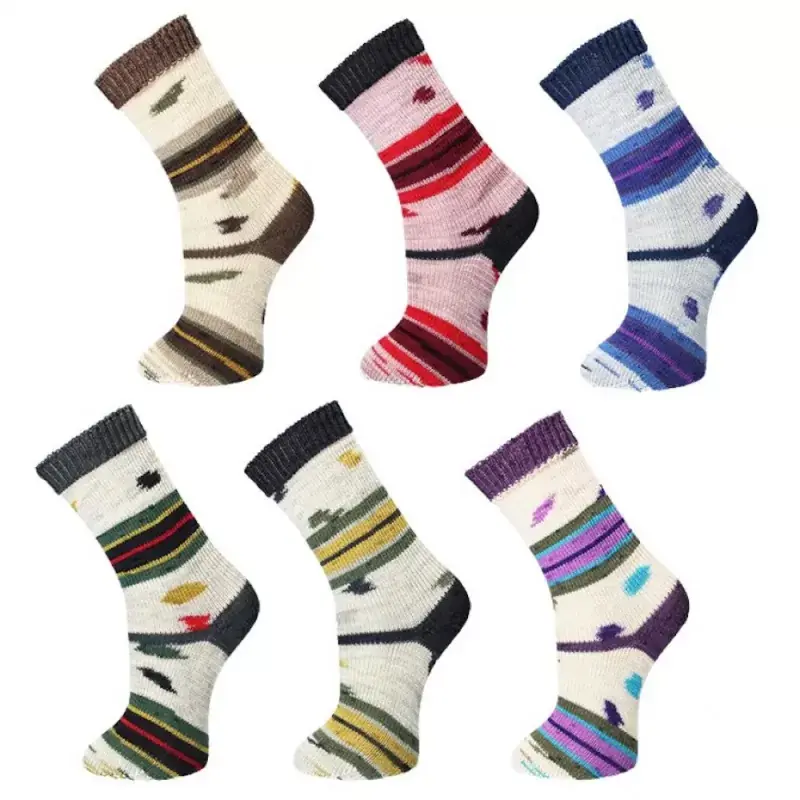 CraSy Sockenzwillinge Dots – Sortiment Hochwertig