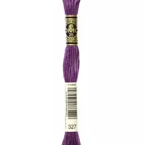 DMC Stickgarn Mouliné Spécial 327 Handgefertigt