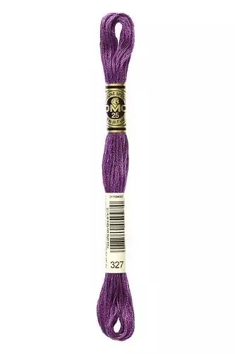 DMC Stickgarn Mouliné Spécial 327 Handgefertigt