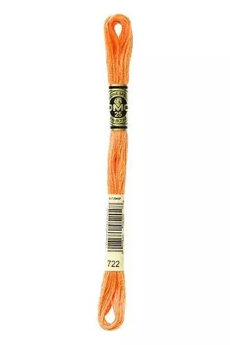 DMC Stickgarn Mouliné Spécial 722 Heißes Angebot