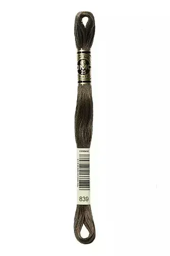 DMC Stickgarn Mouliné Spécial 839 Weltweiter Versand