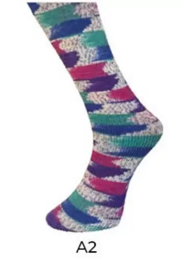 Handgefertigt Ferner Sockenwolle 4f – Alpen Socks A2