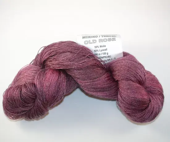 Preiswert HPKY Merino Tencel Lace – Old Rose