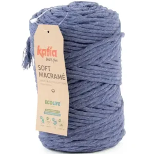 Katia Soft Macramé - 505 Dunkeljeans Preisreduziert