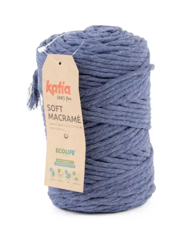 Katia Soft Macramé – 505 Dunkeljeans Preisreduziert