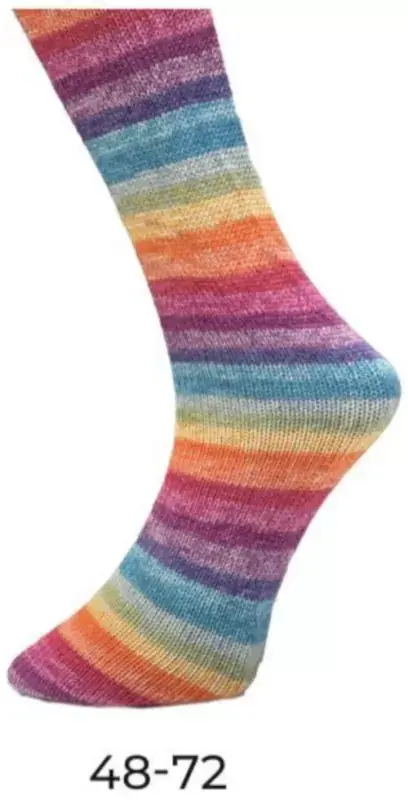 Lungauer Sockenwolle 4f – Regenbogen 48-72 Heute Kaufen