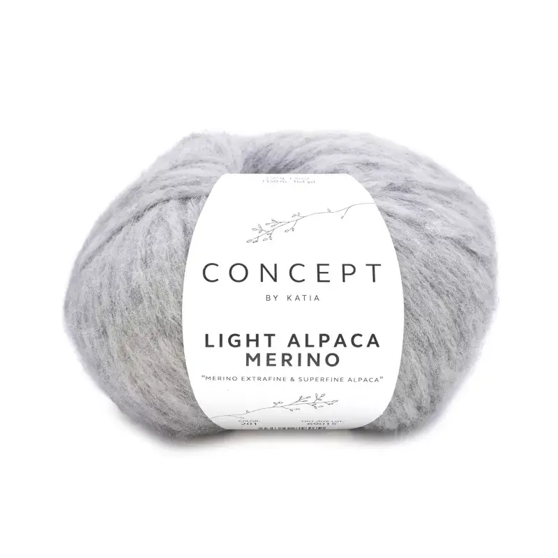 Zertifiziert Light Alpaca Merino 201 – Katia Concept