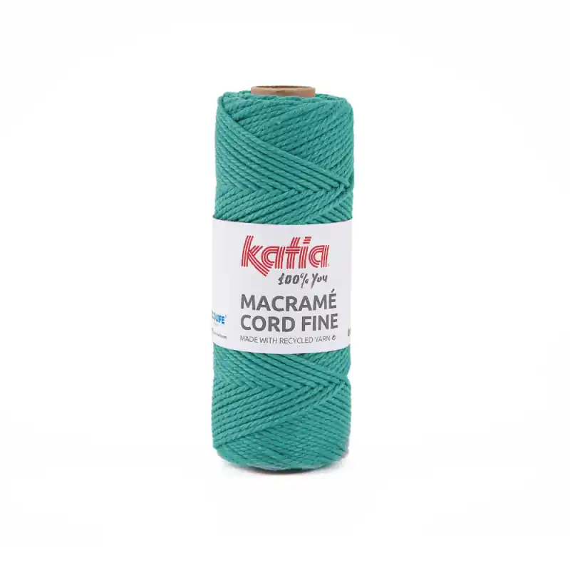 Neuheit Macramé Cord Fine – 211 Türkis
