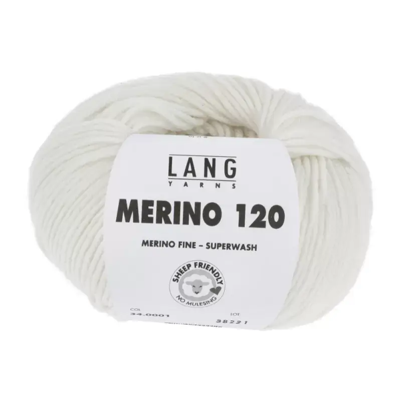 Kostenloser Rückversand Merino 120 – Lang Yarns – 001