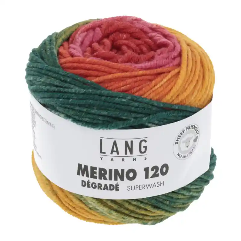 Markenware Merino 120 Dégradé – Lang Yarns – 012