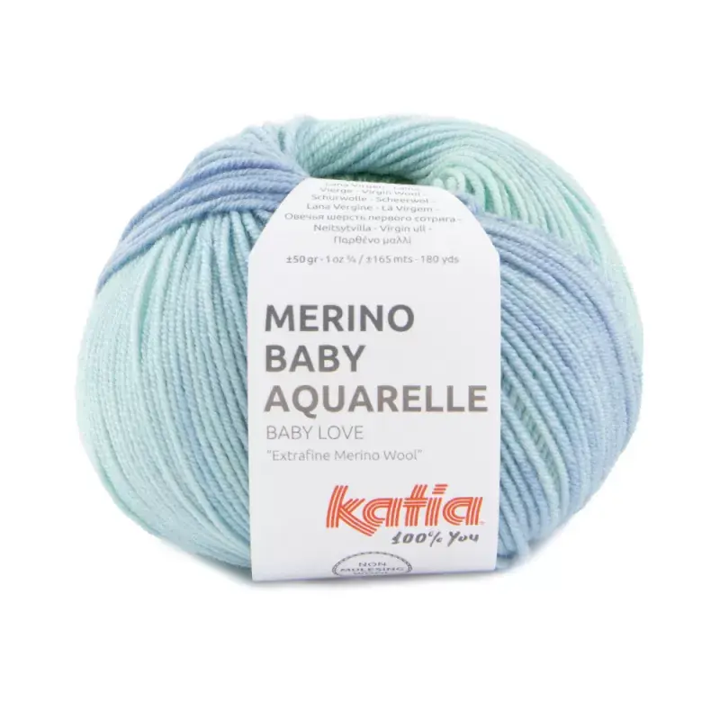 Merino Baby Aquarelle 353 – Katia Heute Kaufen