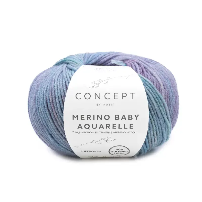 Sale Merino Baby Aquarelle 362 – Katia