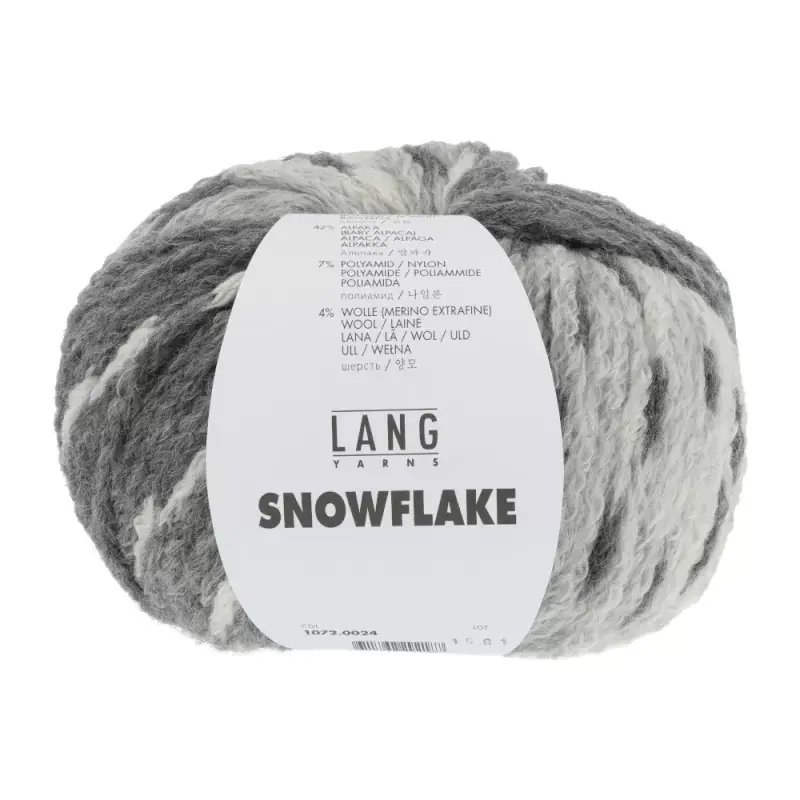Snowflake 0024 – Lang Yarns Garantierte Lieferung