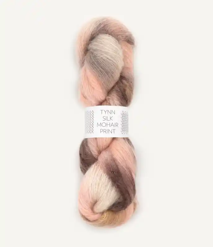 Tynn Silk Mohair PRINT 3135 – Sandnes Mengenrabatt