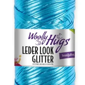 Solange Der Vorrat Reicht Woollly Hugs Leder Look GLITTER 65
