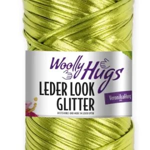 Woollly Hugs Leder Look GLITTER 74 Sonderangebot