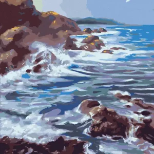 Bestpreis Diamond painting - KÜSTE (D. RUSTY RUST)