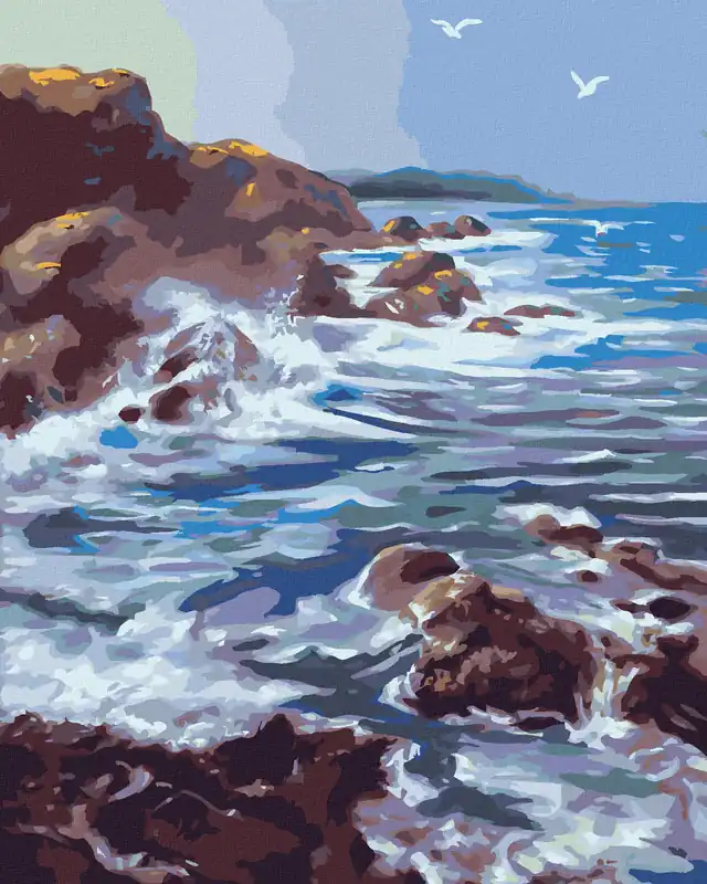 Bestpreis Diamond painting – KÜSTE (D. RUSTY RUST)