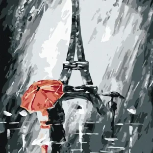 Ausverkauf Diamond painting - UNTER DEM EIFFELTURM