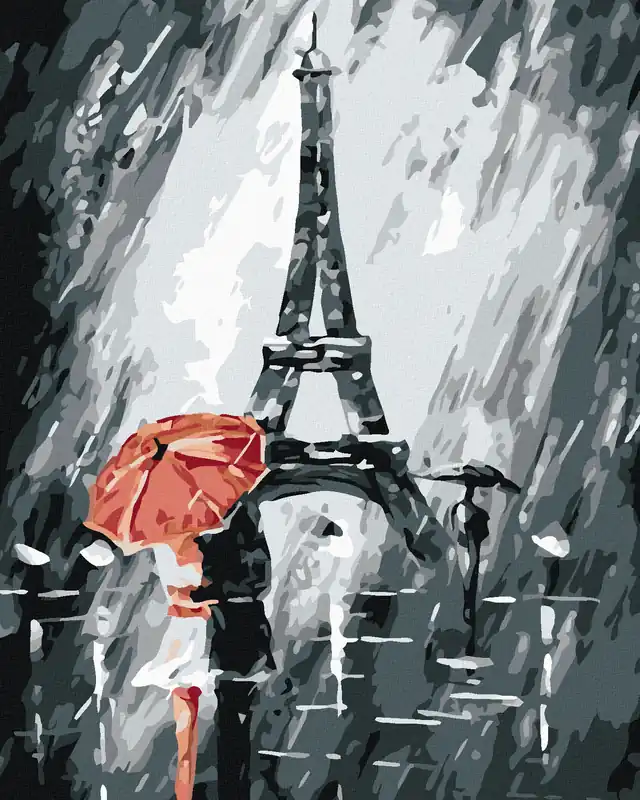 Ausverkauf Diamond painting – UNTER DEM EIFFELTURM