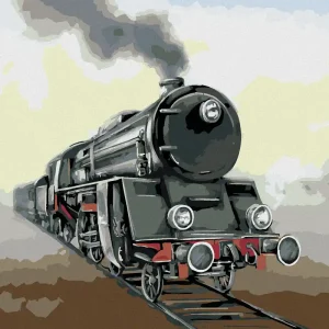 Sichere Zahlung Diamond painting - ALTE LOKOMOTIVE II