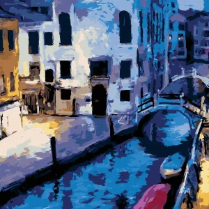 Sichere Zahlung Diamond painting - ABENDS IN VENEDIG