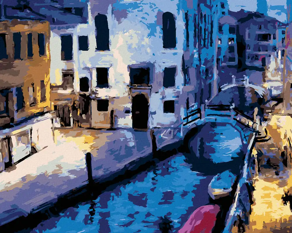 Sichere Zahlung Diamond painting – ABENDS IN VENEDIG