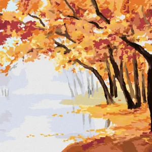 Diamond painting - HERBSTROTER WALD Jetzt Kaufen