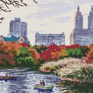 Diamond painting - NEW YORK IM HERBST Wochenendangebot