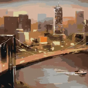 Kracherpreis Diamond painting - BLICK AUF NEW YORK