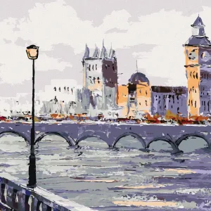 Echt Diamond painting - ANSICHT VON LONDON