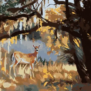 Günstig Diamond painting - RICKE UNTER EINEM BAUM (D. RUSTY RUST)