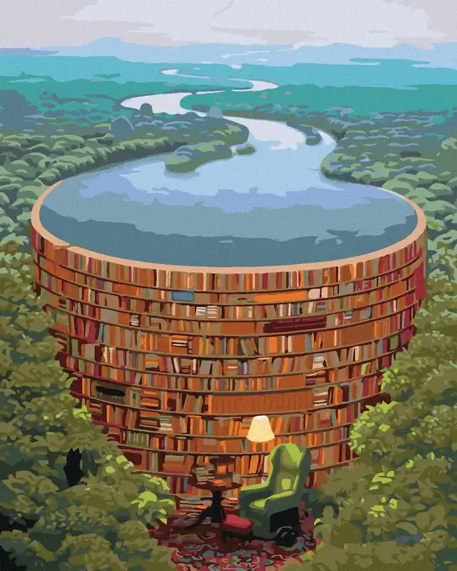 Schneller Versand Diamond painting – STAUDAMM AUS DEN BÜCHERN