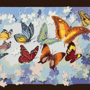 Diamond painting - PUZZLE UND SCHMETTERLINGE (D. RUSTY RUST) Sichere Zahlung