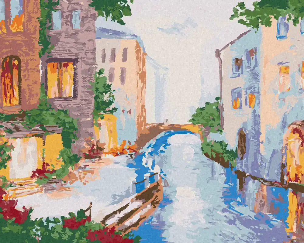 Diamond painting – MORGENDLICHES VENEDIG Solange Der Vorrat Reicht