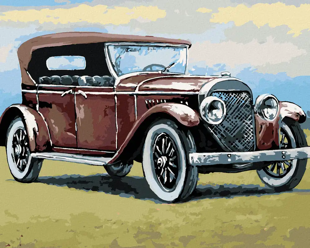 Diamond painting – RETRO AUTO Heute Kaufen