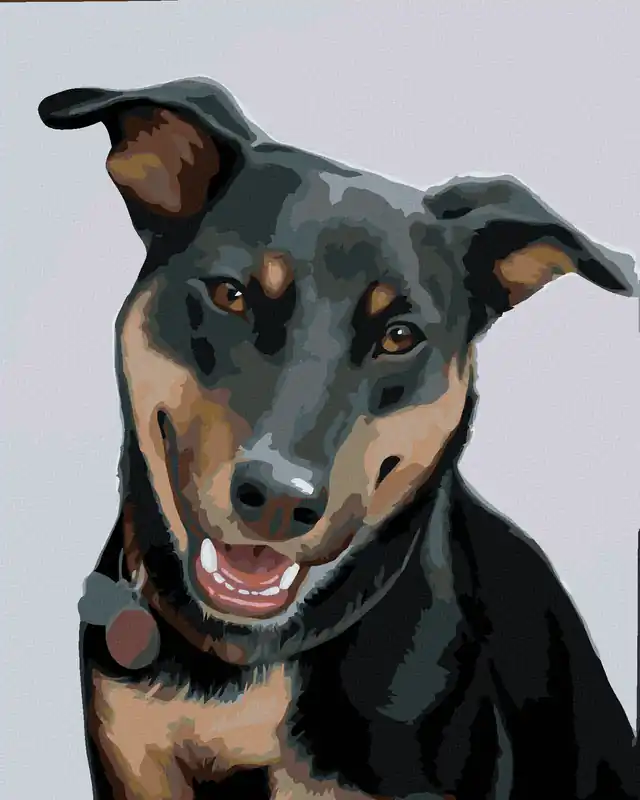 Online Kaufen Diamond painting – ROTTWEILER 2 (MYROSLAVA VOLOSCHUK)
