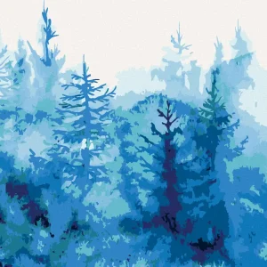 Diamond painting - RUSSISCHER WALD Ab Werk