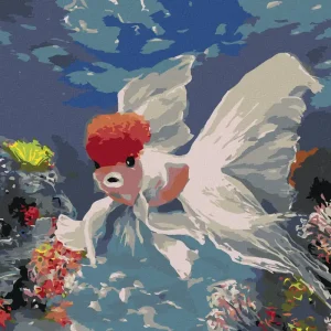 Must-Have Diamond painting - FISH LÖWENKOPF RED CAP