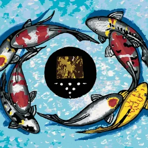 Schnäppchen Diamond painting - FISCHKREIS