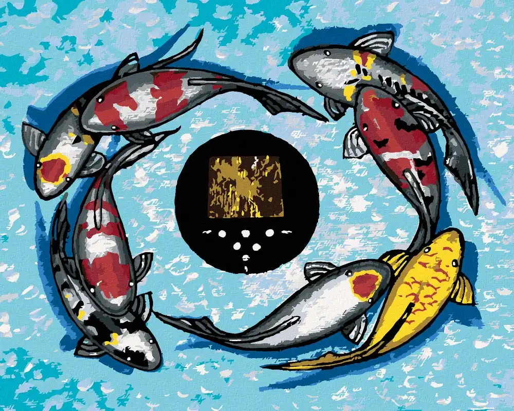 Schnäppchen Diamond painting – FISCHKREIS