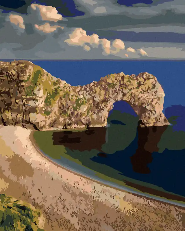 Diamond painting – FELSEN AN DER KÜSTE (DENNIS FRATES) Billig