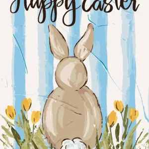 Abverkauf Diamond painting - OSTERKANINCHEN (HALEY BUSH)